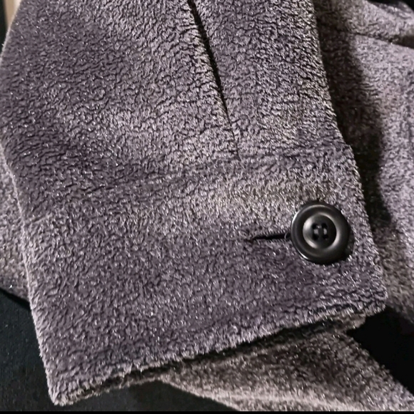 VTG Cadence Faux Fur Convertible Collar Blazer Jacket - Picture 7 of 11